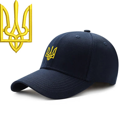 Embroidery Ukraine trident Symbol Spetsnaz Special Forces Men Women Boy Baseball Caps Dad caps Snapback Adjustable Camouflage