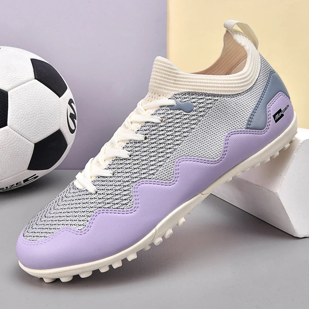 Nouvelles chaussures de football pour hommes, baskets TF/FG, vente flash, chaussures de futsal de haute qualité, chaussures de football professionnelles, crampons pour femmes, ultra-légères, unisexes