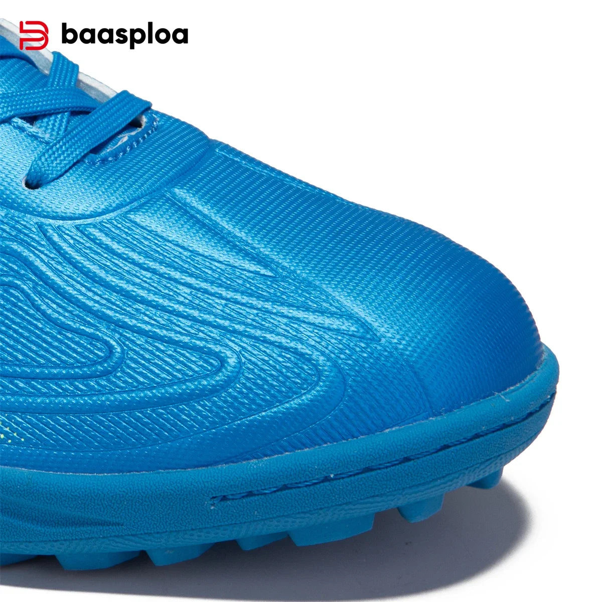 Baasploa Chaussures de football professionnelles pour homme, chaussures de sport d'entraînement antidérapantes pour l'extérieur, chaussures de football légères en cuir pour homme, Chuteira Campo