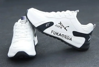 Pánske nepremokavé tenisky z PU kože, ležérna športová obuv, ľahké, priedušné, ploché, neklzkavé tenisky, Zapatillas Hombre