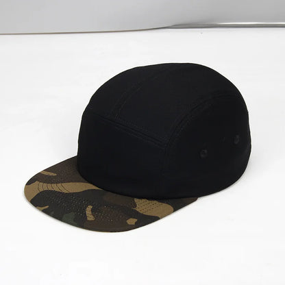 Vasarinės medvilninės 5-panelės didelio dydžio beisbolo kepurės, oversize 62 cm, plokščios viršutinės dalies sportinės „snapback“ kepurės, hip-hopo ir riedlentės kepurės, individualizuotos, didmeninė prekyba
