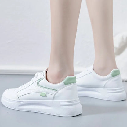 Baskets pour femmes, chaussures de sport tendance, chaussures confortables et décontractées, baskets à lacets pour femmes, Tenis Feminino