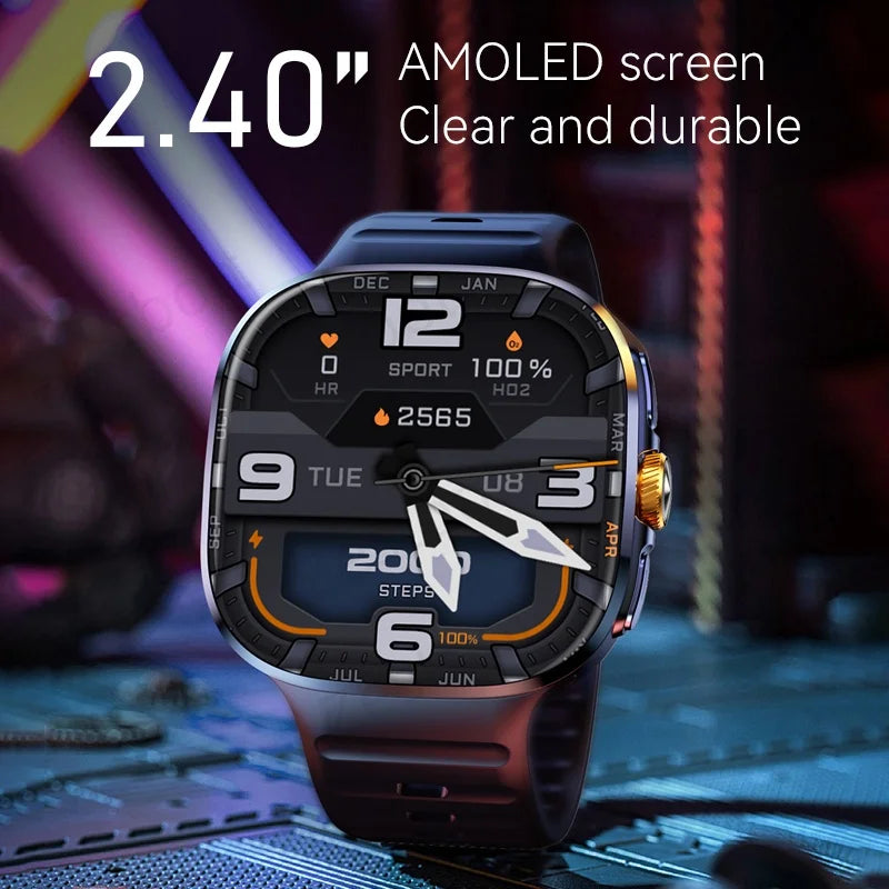 M99 Smartwatch 5G With 2.4inch Amoled Screen 900W Rotating Camera WIFI GPS Position Compass NFC Bluetooth Smart Watch Men Women