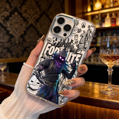 Capa de telemóvel Cartoon Battle Royales Fortnites para Xiaomi Mi 15 14T 14 12T 11T 11 Lite Poco M7 X7 X6 F5 F6 X5 X4 GT Pro 4G 5G