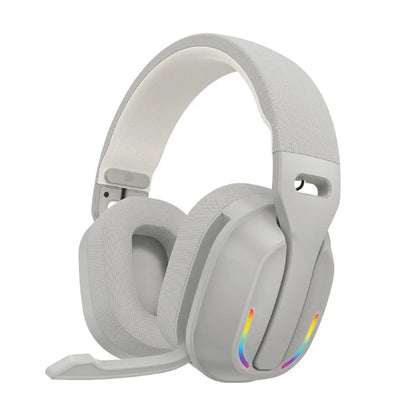 Wireless Headset B500 RGB Noise Cancelling Gaming Headphones 60H Playtime BTV5.4 & HD Sound Stereo Music Game Earphone