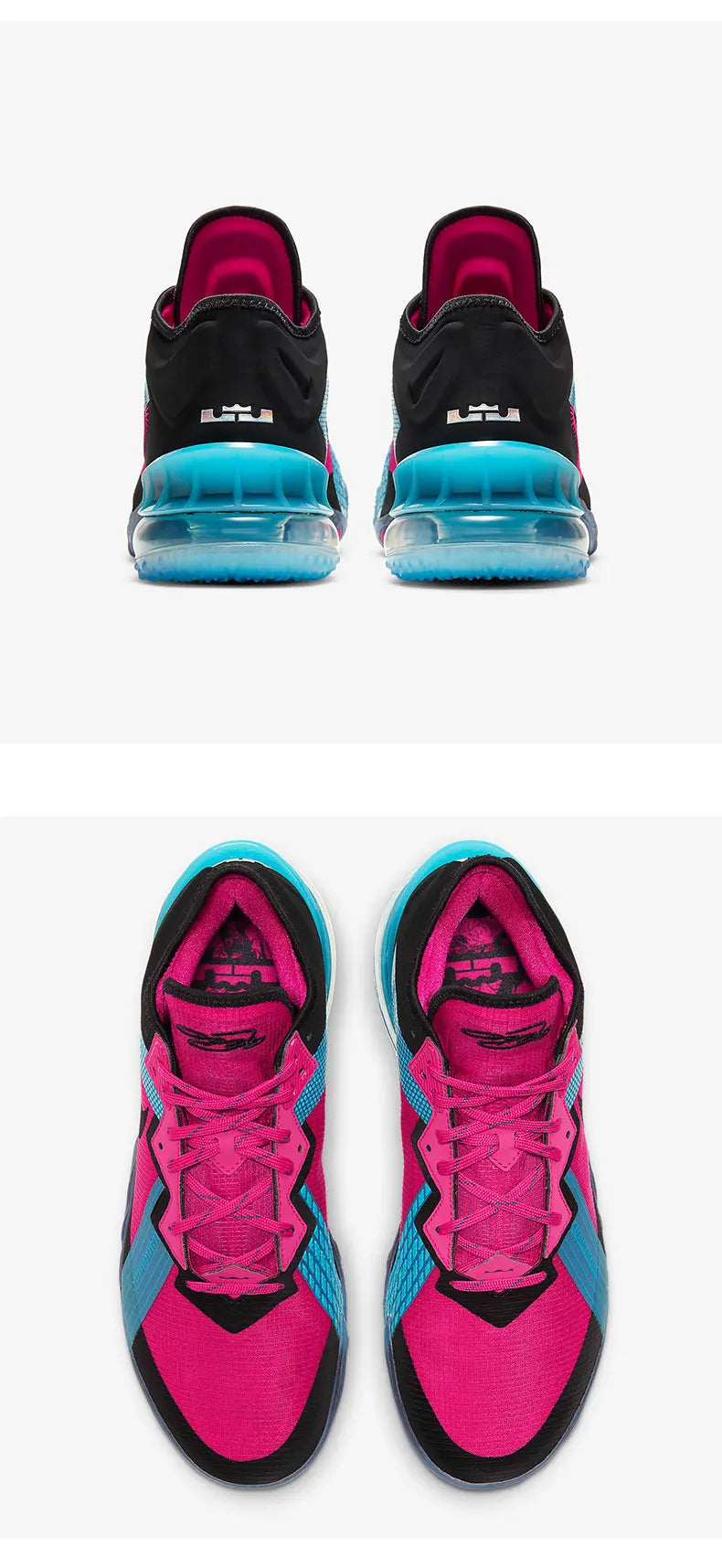Zapatillas de baloncesto deportivas Nike originales LEBRON XVIII LOW EP para hombre y mujer CV7564-600