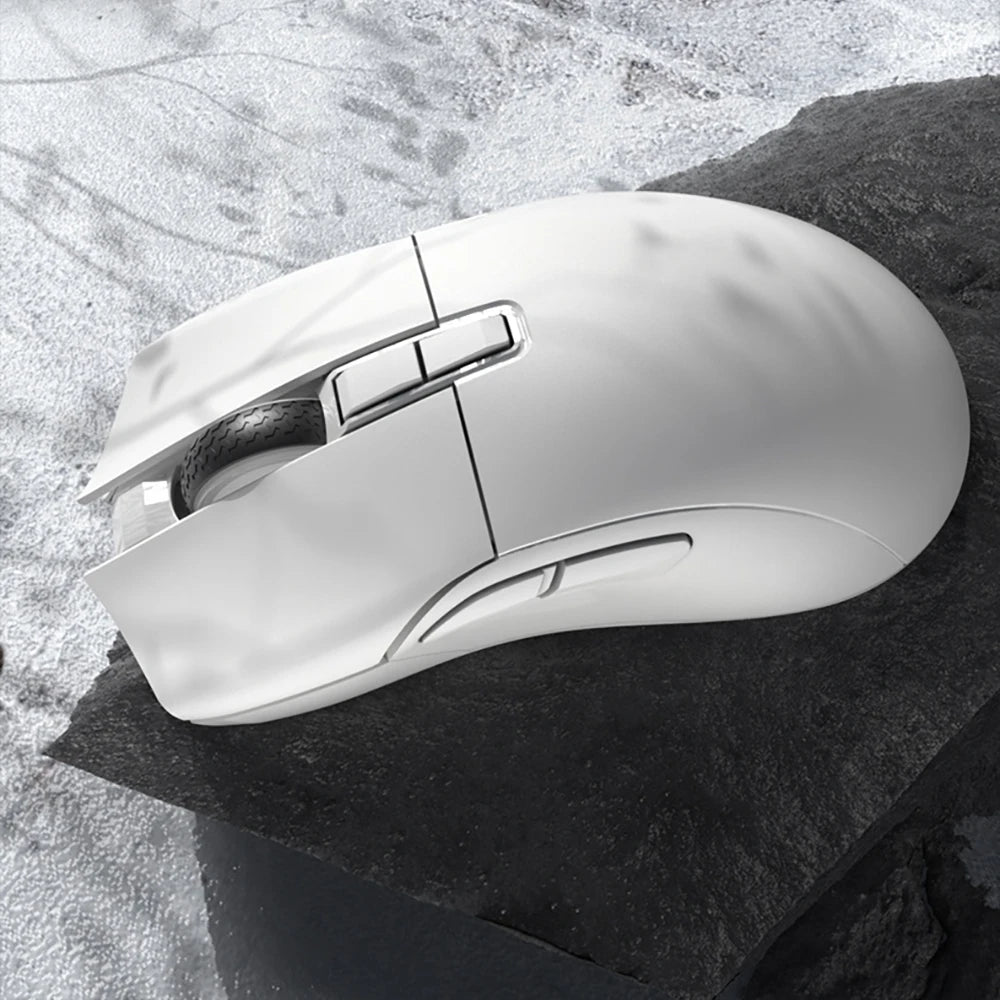 Motospeed Darmoshark N3 Pro Bluetooth vezeték nélküli gamer egér, dupla 8K, hárommódú, újratölthető, PAW3395, 64g, ergonomikus gamer egér