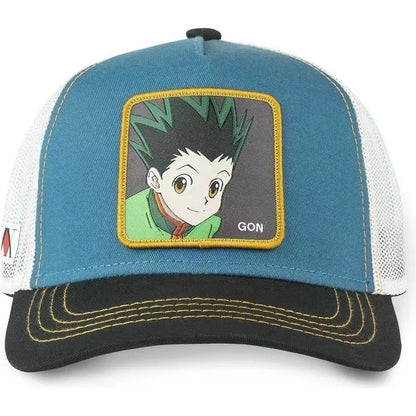 Hunter X Hunter Cap Summer Snapback Baseball Cap Men's Embroidery Hip-Hop Cap Style Sun Visor Adjustable Trucker Mesh Cap
