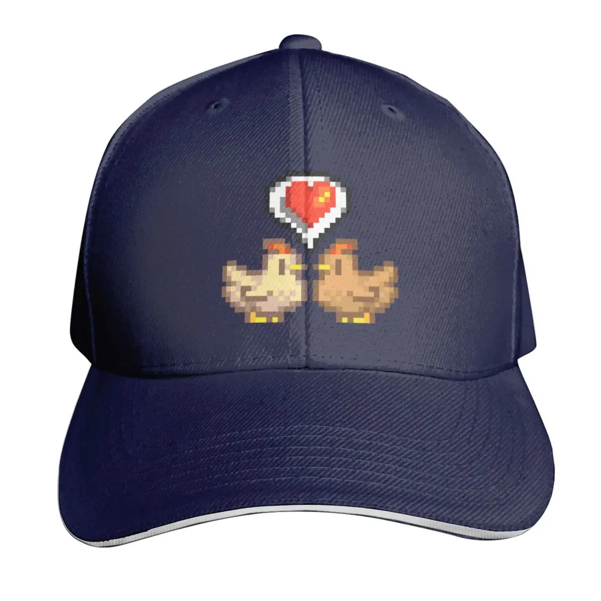 Stardew Valley Chickens Baseball Cap summer hat New In Hat Cosplay cute Women's Hats Men's