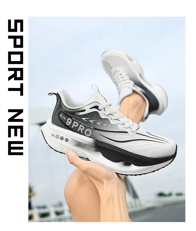 Scarpe da corsa da maratona traspiranti da uomo; scarpe da basket alla moda; scarpe da passeggio; scarpe casual da uomo; scarpe da ginnastica da donna leggere