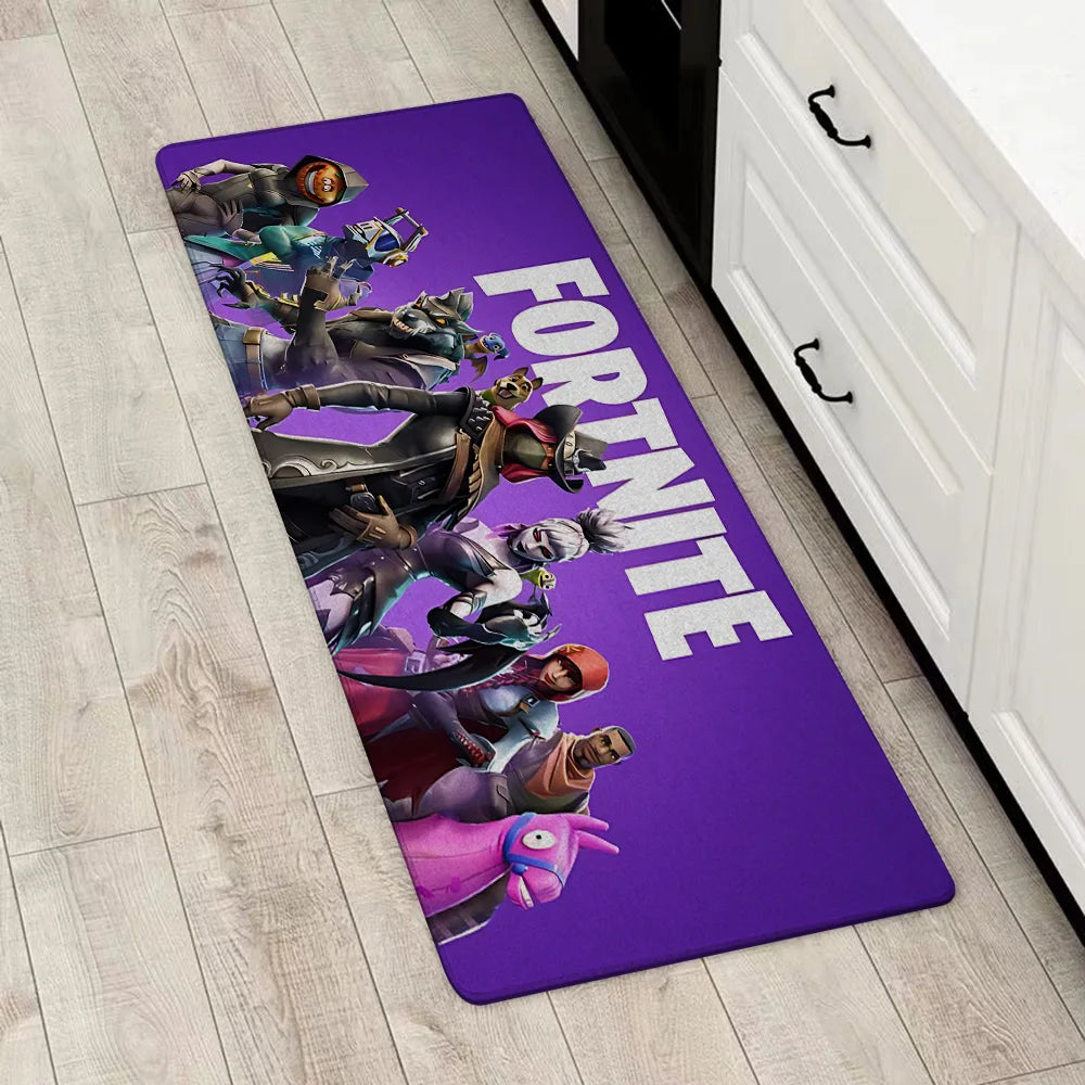 Entrance Hot Game Fortnites Front Door Doormat Non-slip Kitchen Rug Living Room Rugs Balcony Bathroom Foot Mat Floor Mats Carpet