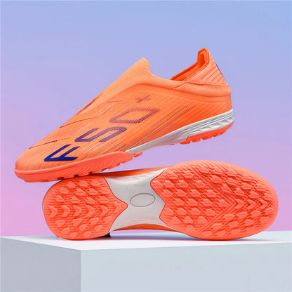 New Men Football Boots Match Grass Cleats High-quality Soccer Shoes Futsal Sneakers Non-Slip Indoor Hot-selling High-top Outdoor