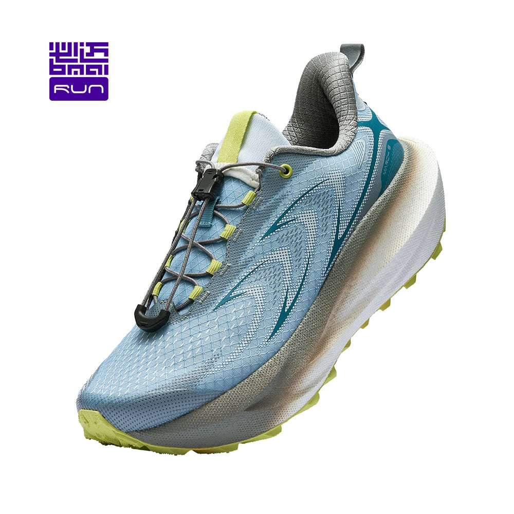BMAI Outdoor Men's Sports Shoes Breathable Man Sneakers Lightweight Mountain Running Shoes for Men Cushion Trail Jogging Sneaker