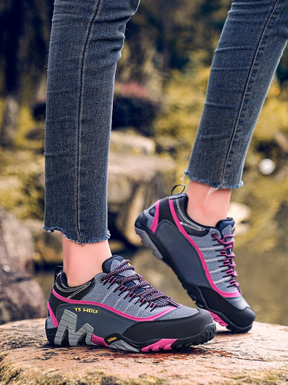 Scarpe da trekking per appassionati di attività all’aria aperta - Scarpe da trekking impermeabili da uomo - Scarponi da montagna - Scarpe tattiche da caccia nel bosco in vera pelle