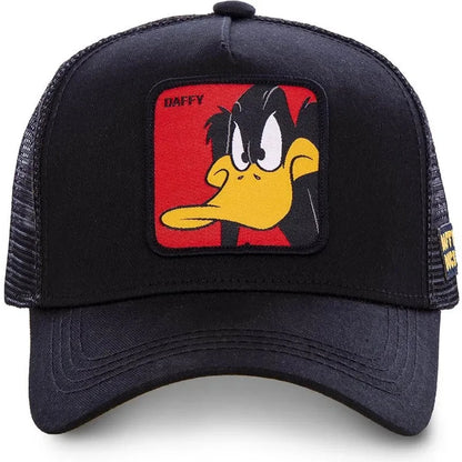 Hot Sale Unisex Anime Cartoon Cap High Quality Embroidered Patch Draw Baseball Cap Male Female Trucker Hat Mesh Hats Sun Hat