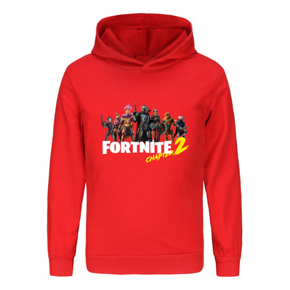 Hoodie Fortnite para Crianças e Bebés, Roupa Cartoon Unissexo para Rapazes, Sweatshirts com Capuz de Manga Comprida, Casacos Casuais para Jovens e Raparigas 1007