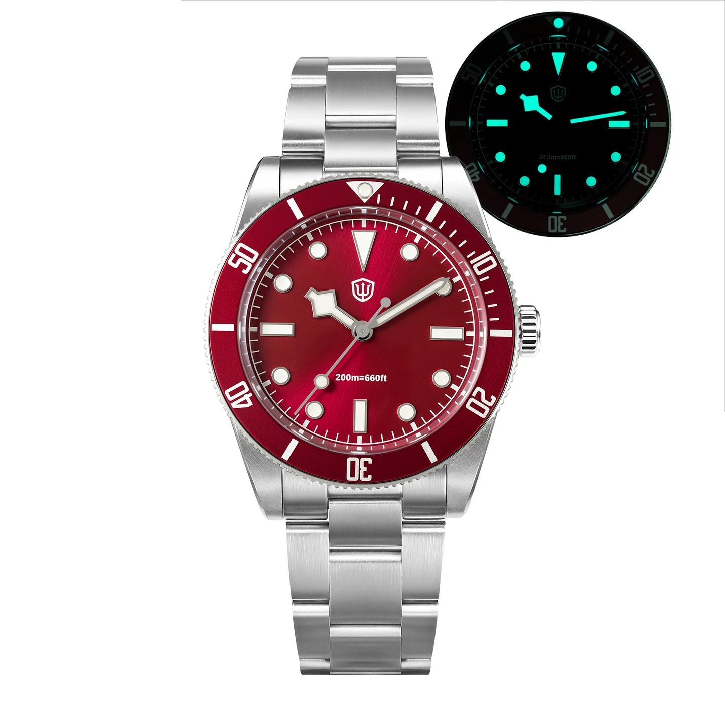 Watchdives WD7922 BB54 Quartz Watches VH31 20Bar Waterproof Luminous Sapphire Crystal Ar 37Mm Fashion Stainless Dive Wrist Watch