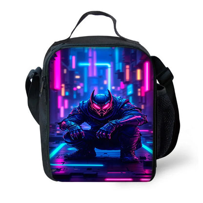 F-FortniteS Child Insulated Large Capacity Bag for Boy Hot Game Girl Student Outdoor Picnic Resuable Thermal Cooler Lunch Box