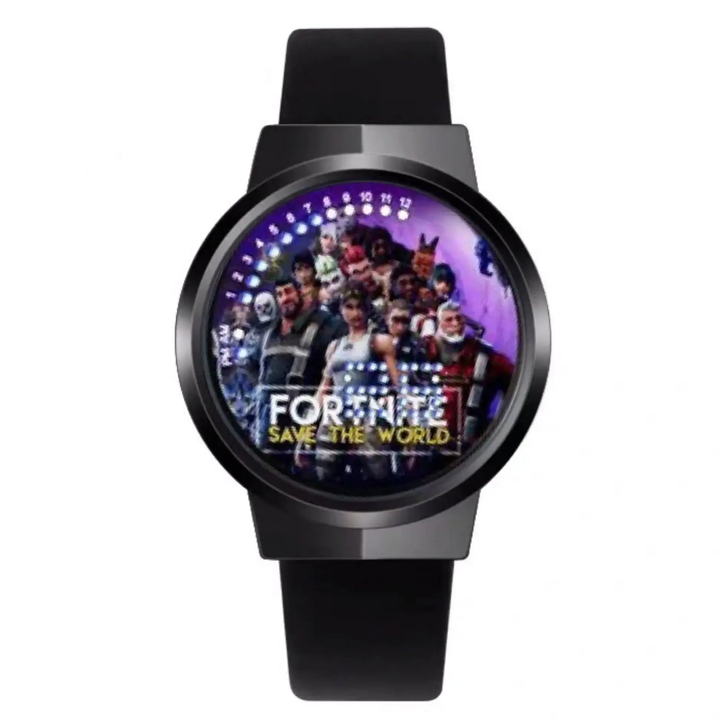 Fortnite Watch Cute Fashion  Cartoon Personalized Kawaii Touch Night Light LED Student Electronic Watch Gift for Friends