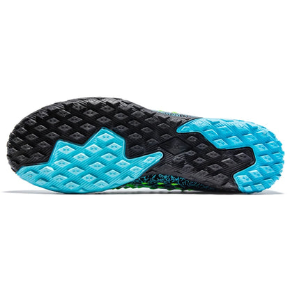 Chaussures de football pour hommes et femmes, chaussures de football à tige haute offrant un bon maintien de la cheville, chaussures d’entraînement légères et antidérapantes pour terrains intérieurs et extérieurs.