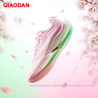 QIAODAN Feiying PB6.0 Pantofi sport de maraton pentru bărbați, model nou, cu talpă suspendată și placă integrală din carbon, adidași de alergare QDB023261299