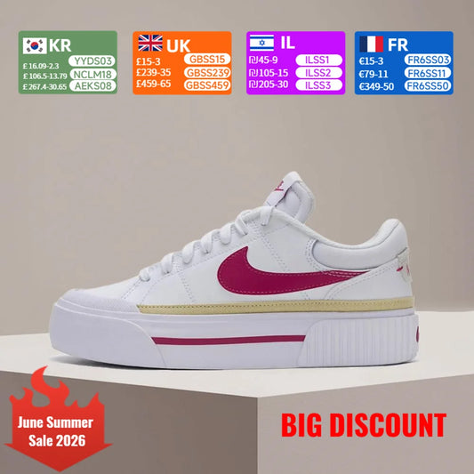 Nike Court Legacy Lift povišeni dizajn potplata: otporan na klizanje, udobno amortiziranje, izdržljive klasične tenisice DM7590-112