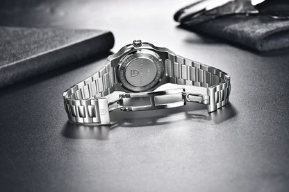 PAGANI DESIGN 2026 New Luxury Automatic Watch  Men Mechanical Wristwatch Stainless Steel Sapphire glass 40MM Barrel dial Watch