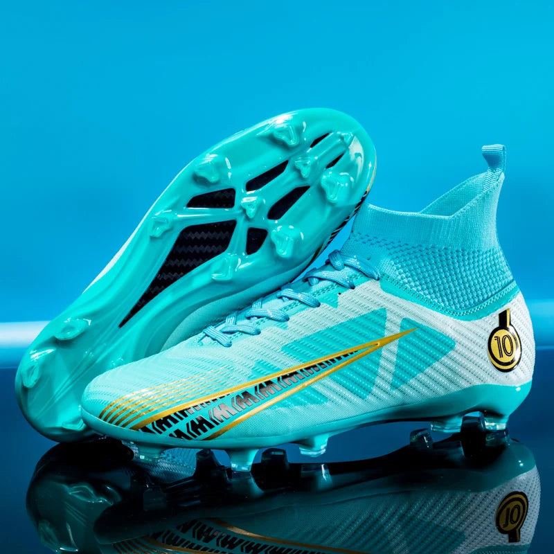 Chaussures de football pour hommes, chaussures de football professionnelles originales résistantes, ultralégères, de qualité supérieure, antidérapantes, rapides