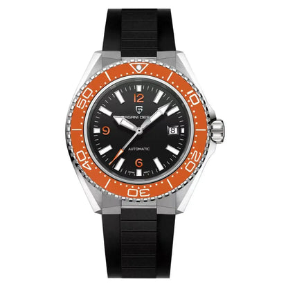 Pagani Design New Men's Mechanical Watch Luxury Sapphire Stainless Steel 100m Waterproof Ceramic bezel Automatic Watch