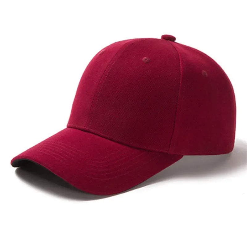 Unisex Cap Casual Plain Baseball Cap Adjustable Snapback Hats For Women Men Hip Hop Cap Street Dad Hat