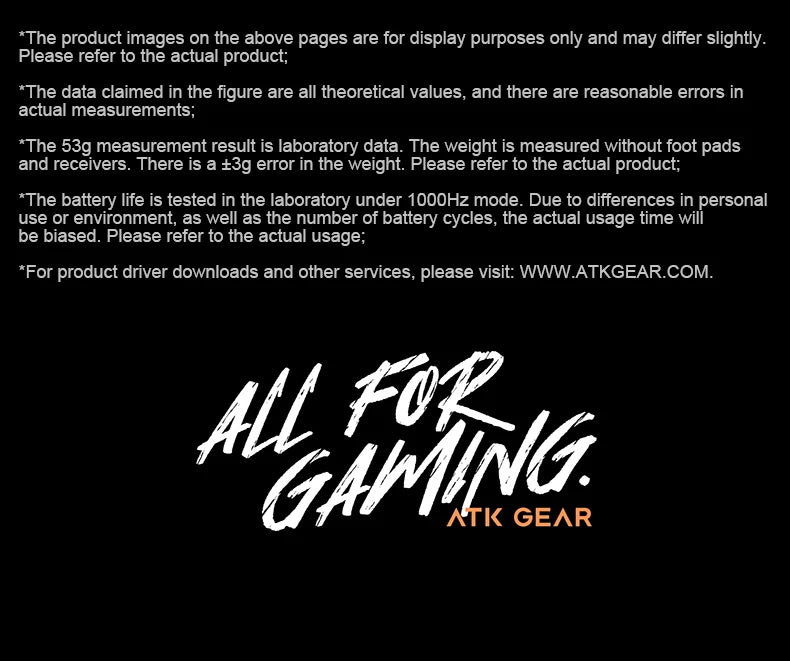 ATK Dragonfly A9 SE Plus Pro Max Ultra Wireless Gaming Mouse NearLink Ultra-lightweight Tri-mode Dual 8K Ergonomic E-sports Mice