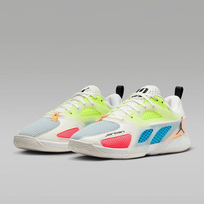 Nike Jordan herresko med stødabsorbering og holdbar ydeevne til basketball FQ3859-100