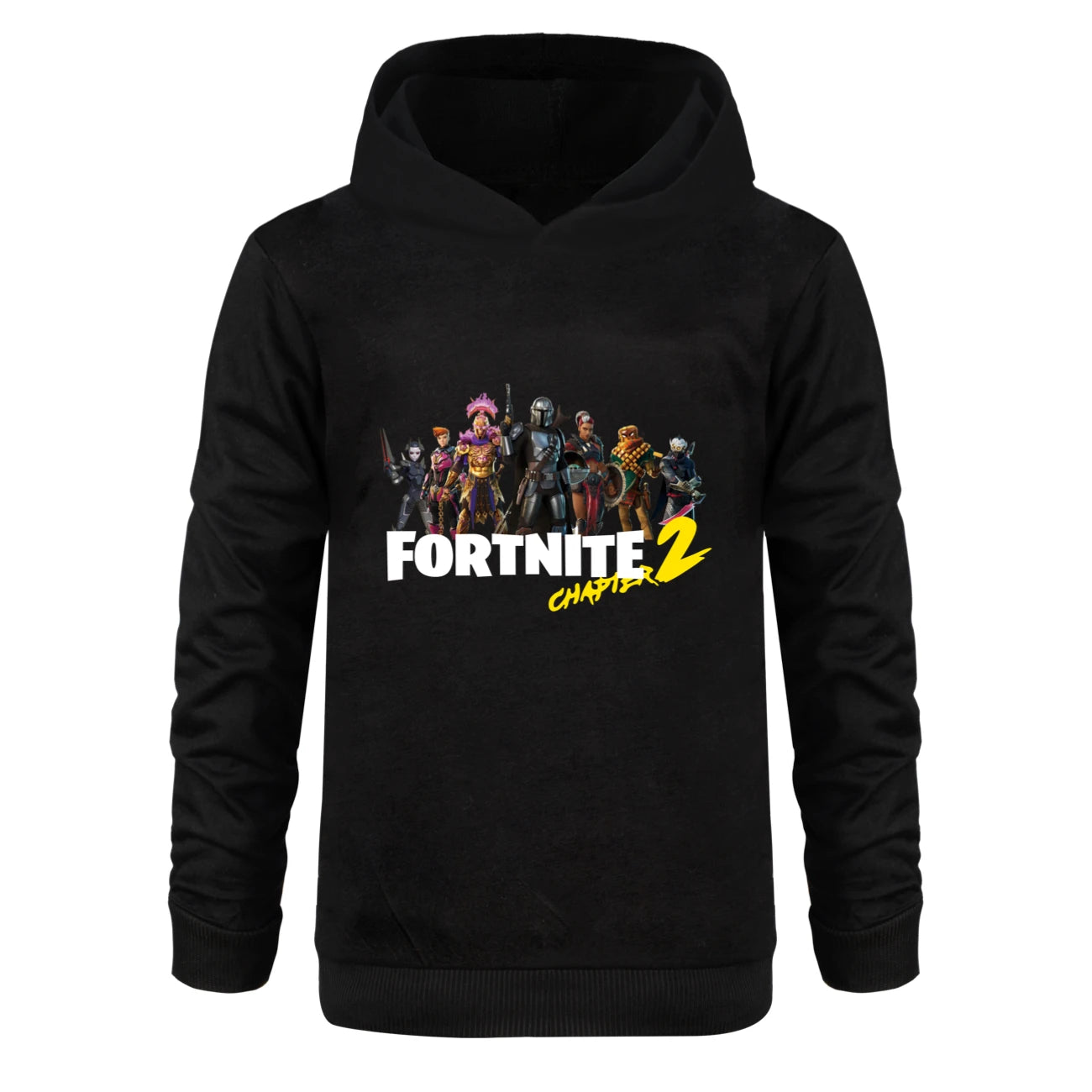 Hoodie Fortnite para Crianças e Bebés, Roupa Cartoon Unissexo para Rapazes, Sweatshirts com Capuz de Manga Comprida, Casacos Casuais para Jovens e Raparigas 1007