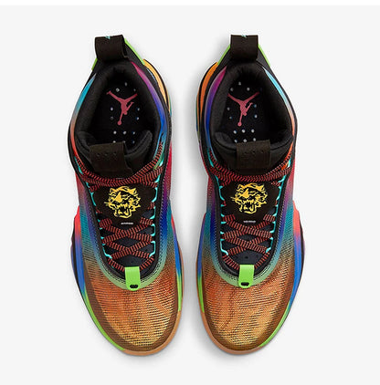 Nike Authentic Jordan Unisex Rainbow Mid-Top - Scarpe da basket resistenti DN4200-064