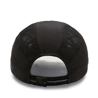 Unisex SPORTS Letter Printed Quick-drying Baseball Cap Sunhats Outdoor Summer Breathable Mesh Sunshade Caps Beret Visor Golf Hat