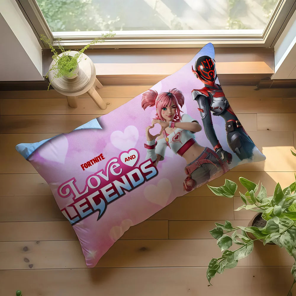 Battle Royale Game Fortnite Cushion Cover Hit Product Sofa Living Room Office Rectangle Pillow Home Coffee Shop Bedding