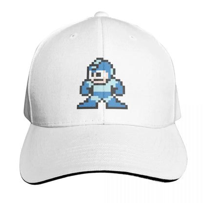 Megaman 8bits Baseball Cap Luxury Hat Golf Hood sun caps Golf Women Men's