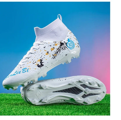 Chaussures de football anti-ald pour hommes, baskets de football respirantes, chaussures de football en plein air, basses, coordonnantes, TF, FG