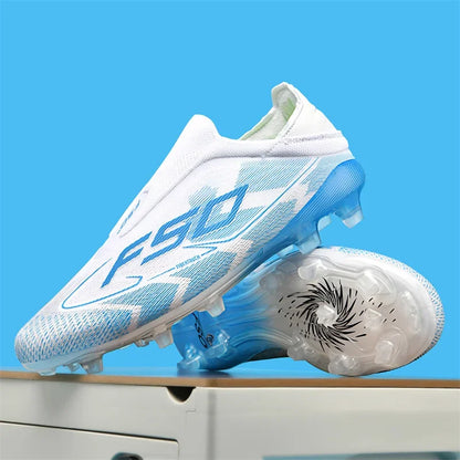 Chaussures de Football pour hommes, bottes de Football antidérapantes pour adultes, ultralégères, crampons d'intérieur, antidérapantes, Fg, gazon, Futsal, confortables, nouvelle collection