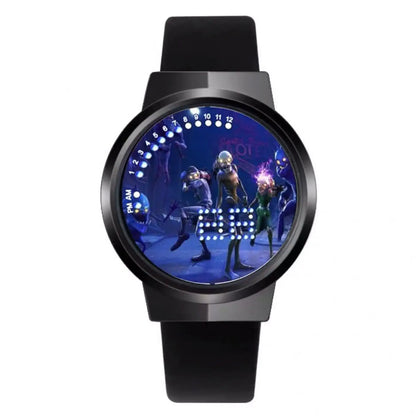 Fortnite Watch Cute Fashion  Cartoon Personalized Kawaii Touch Night Light LED Student Electronic Watch Gift for Friends