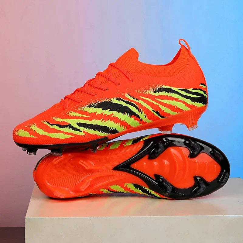 Nouveaux hommes bottes de Football Sport ultraléger antidérapant en plein air adulte crampons Match unisexe chaussures de Football confortable herbe de haute qualité