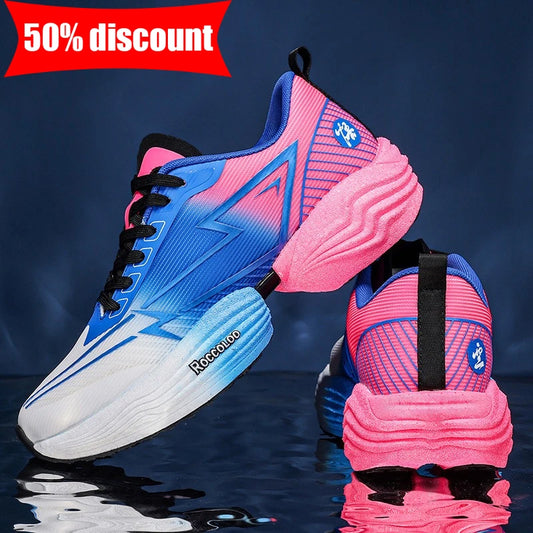 Scarpe sportive da coppia: scarpe da maratona professionali, comode per il jogging, da allenamento con ammortizzazione, scarpe da corsa ad alto rimbalzo e antiscivolo