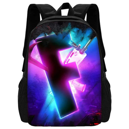 New Hot Game FortniteS Kids Backpacks Boys and Girls Student Birthday Gift Child School Bags Unisex Camping Durable Rucksack