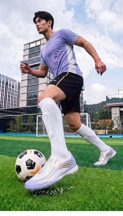 Nouvelles chaussures de football pour hommes, crampons pour femmes, modèle unisexe pour futsal, ultra-légères, TF/FG, chaussures de football professionnelles de haute qualité pour jeunes, baskets.