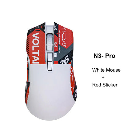 Motospeed Darmoshark N3 Pro Bluetooth vezeték nélküli gamer egér, dupla 8K, hárommódú, újratölthető, PAW3395, 64g, ergonomikus gamer egér