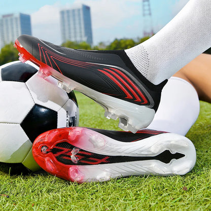 Chaussures de football pour hommes, chaussures de sport pour l’entraînement, chaussures de football confortables pour les jeunes, chaussures de football professionnelles, chaussures de football décontractées.