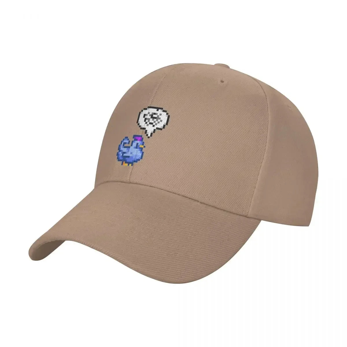 Czapka z daszkiem „Grumpy Blue Chicken” z gry Stardew Valley – zabawne czapki, czapki wędkarskie, luksusowa czapka męska, czapki dla kobiet i mężczyzn