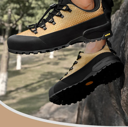 2025 New Hiking Shoes Non-Slip Grip Men's Spring Fall Outdoor Casual Sports Shoes Breathable Comfortable Durable Leisure Sneaker