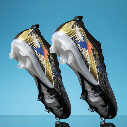 Chaussures de football pour hommes, bottes de football professionnelles originales, chaussures de terrain décontractées de haute qualité, ultra-légères, antidérapantes, pour activités de plein air.