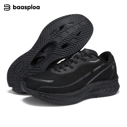 Baasploa løbesko til mænd, professionelle træningssko til kvinder, med kulfiberplade, åndbare sneakers i mesh, lette unisex-sportssko til mænd